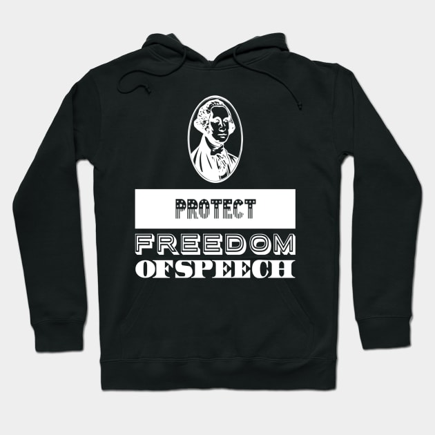 Protect Freedom Of Speech | Freedom of Expression | Patriotic Shirt Hoodie by DesignsbyZazz